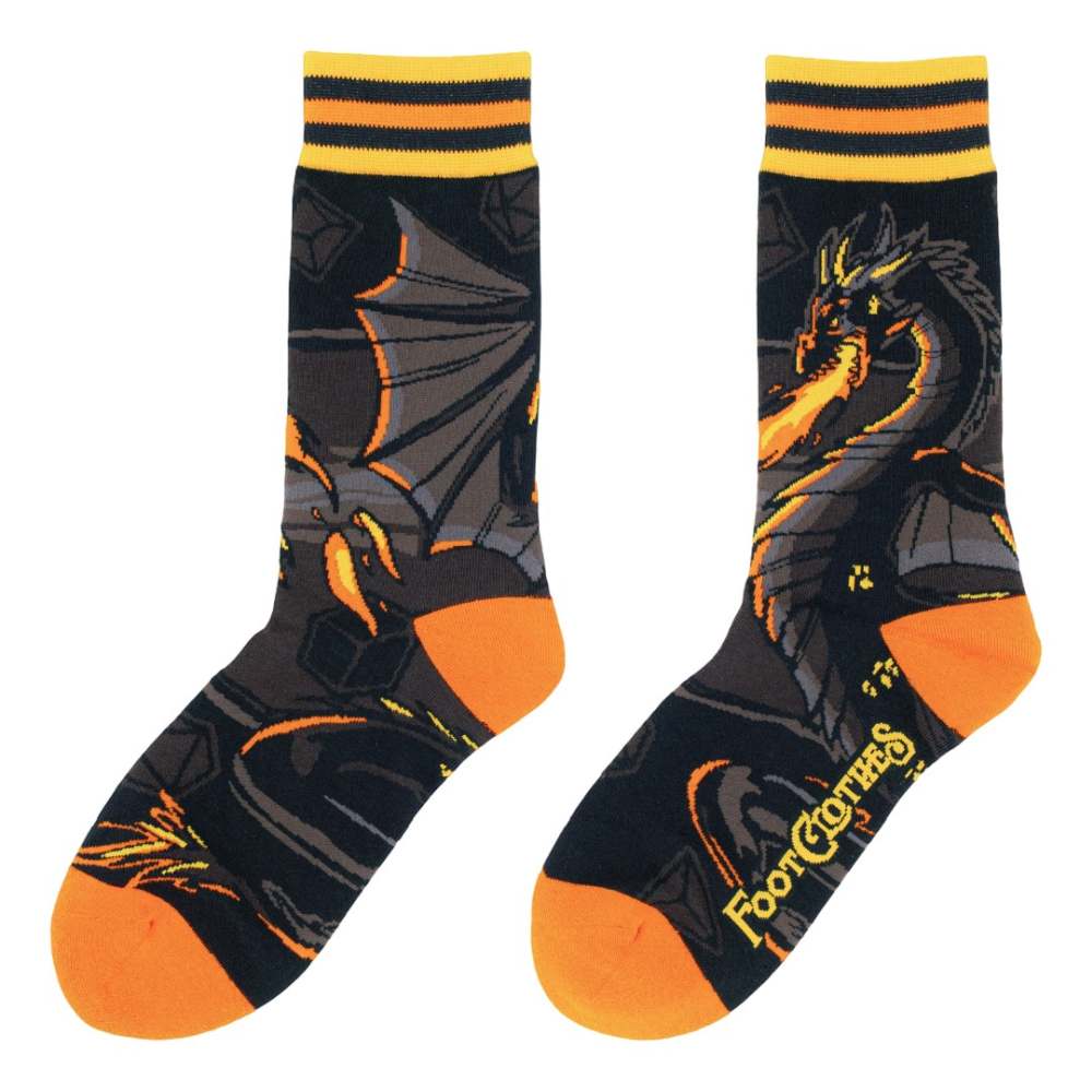 Footclothes - Dragon's Flame Socken - Mehrfarben